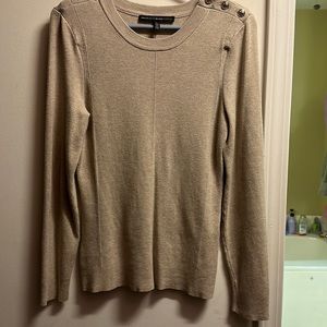 WHBM tan sweater
